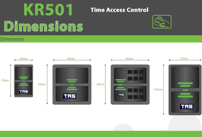 kr501 Access Control RFID - IP Proximity Device